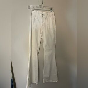 White Flare Jeans